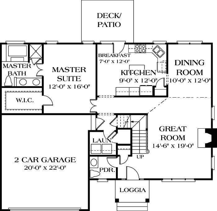 Main Floor Plan: 106-139