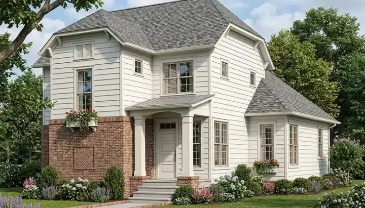 Southern house plans 106-147 - front exterior, 1,898 sq ft, 3 bed, 2 bath house plans | Monster House Plans
