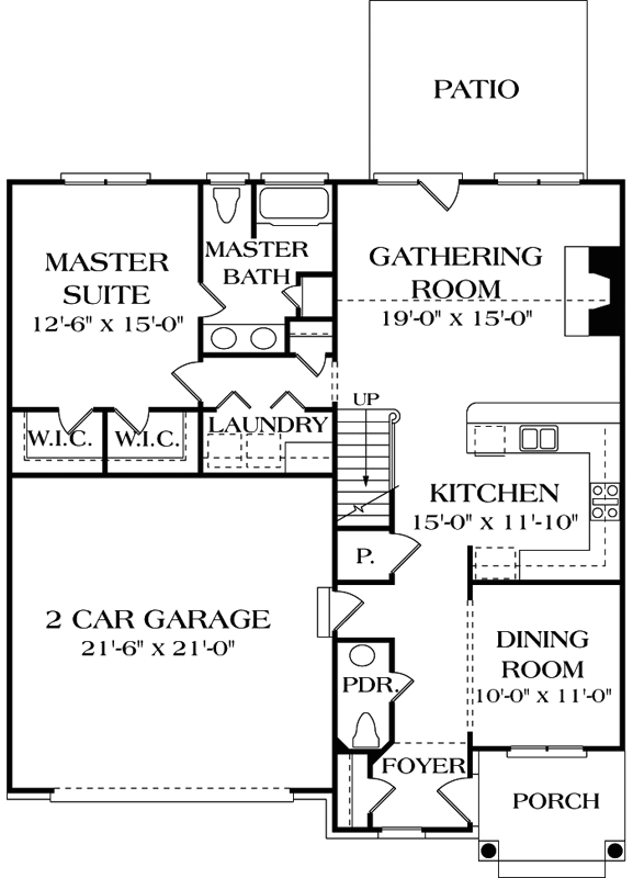 Main Floor Plan: 106-149