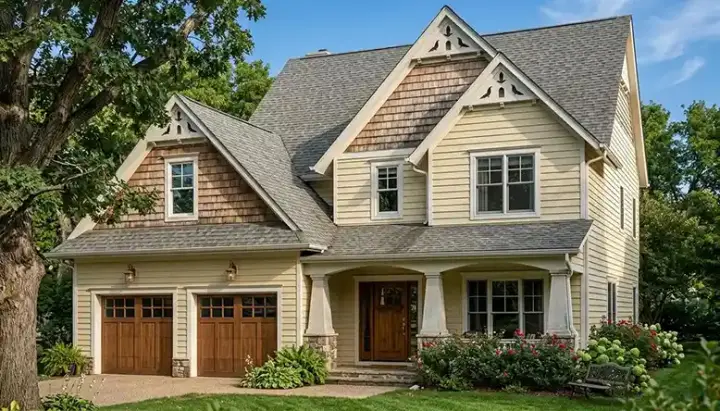 Craftsman house plans 106-167 - front exterior, 1,997 sq ft, 3 bed, 2 bath house plans | Monster House Plans