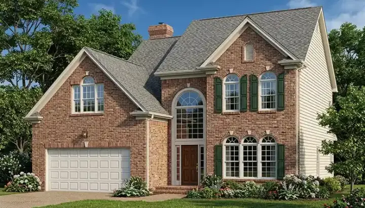 Traditional house plans 106-170 - front exterior, 2,023 sq ft, 3 bed, 2 bath house plans | Monster House Plans