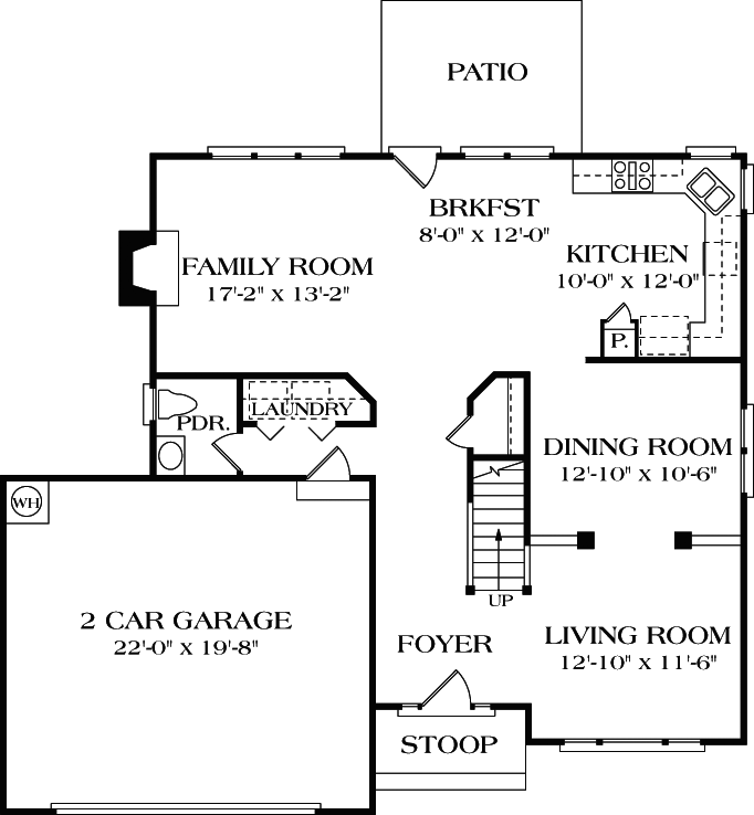 Main Floor Plan: 106-171