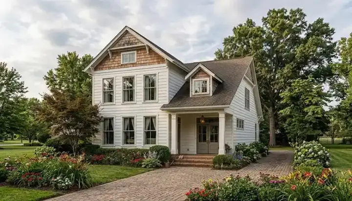 Craftsman house plans 106-172 - front exterior, 2,043 sq ft, 3 bed, 2 bath house plans | Monster House Plans