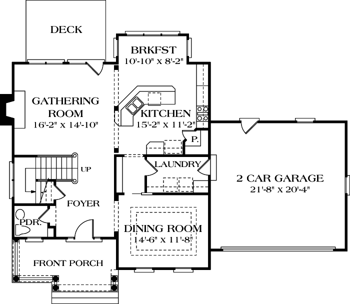 Main Floor Plan: 106-181