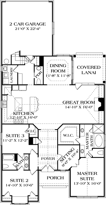 Main Floor Plan: 106-192