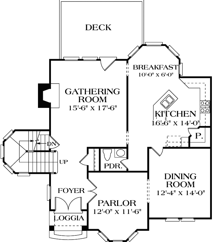 Main Floor Plan: 106-193