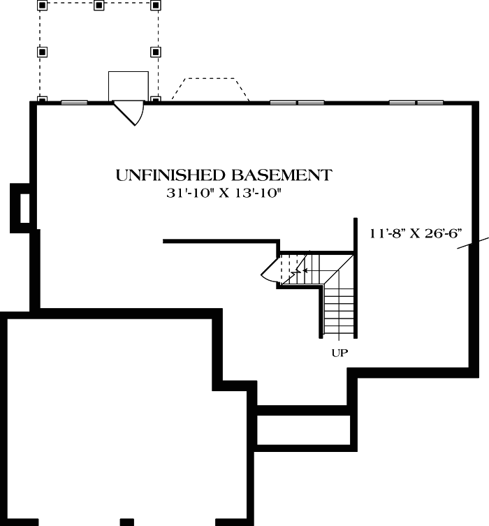 Lower Floor Plan: 106-203