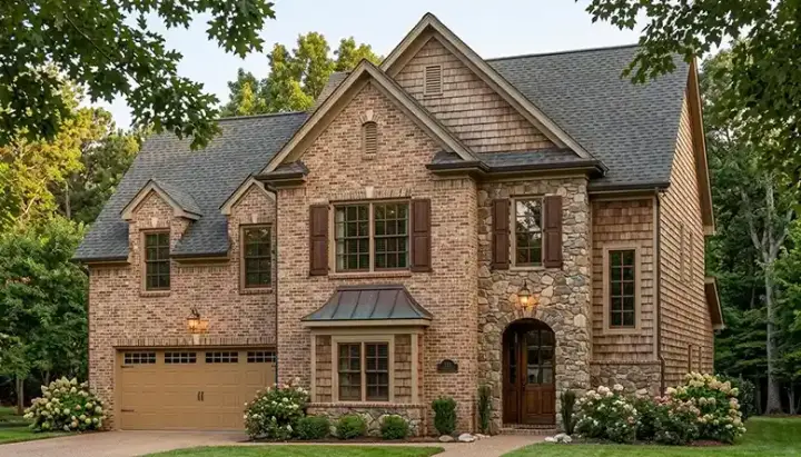 Traditional house plans 106-210 - front exterior, 2,421 sq ft, 3 bed, 2 bath house plans | Monster House Plans