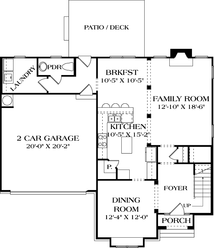 Main Floor Plan: 106-210