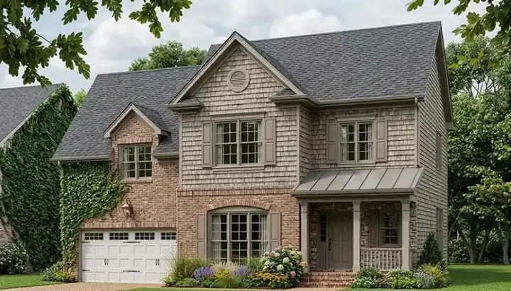 Southern house plans 106-211 - front exterior, 2,406 sq ft, 3 bed, 2 bath house plans | Monster House Plans