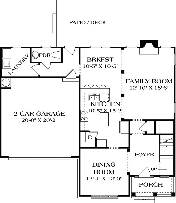 Main Floor Plan: 106-211