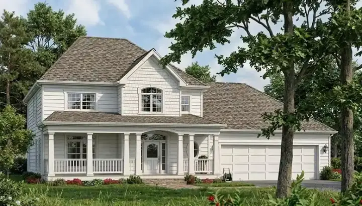 Southern house plans 106-214 - front exterior, 2,433 sq ft, 3 bed, 2 bath house plans | Monster House Plans