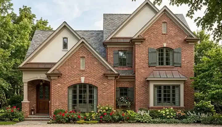 Traditional house plans 106-217 - front exterior, 2,453 sq ft, 3 bed, 2 bath house plans | Monster House Plans