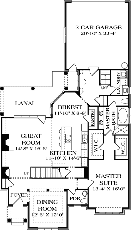 Main Floor Plan: 106-217