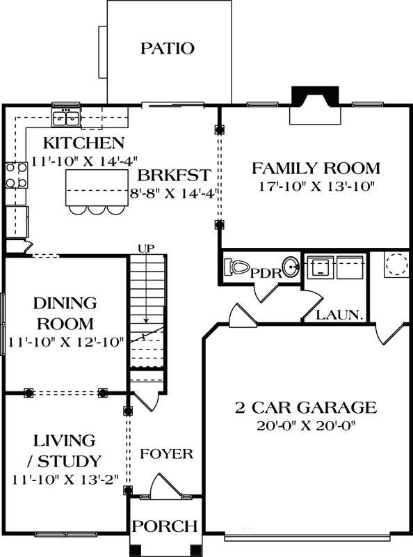 Main Floor Plan: 106-227