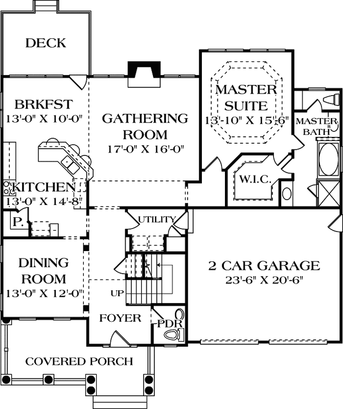 Main Floor Plan: 106-236