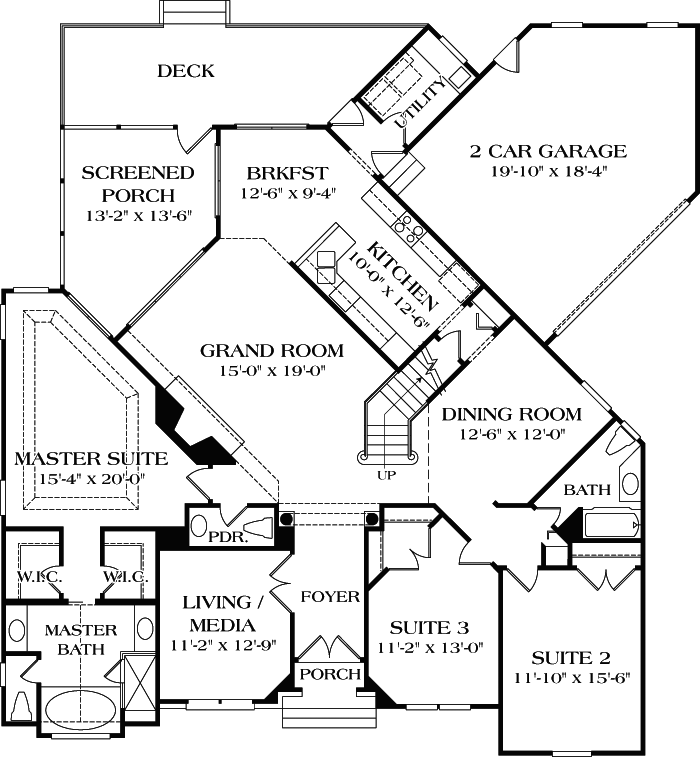 Main Floor Plan: 106-237
