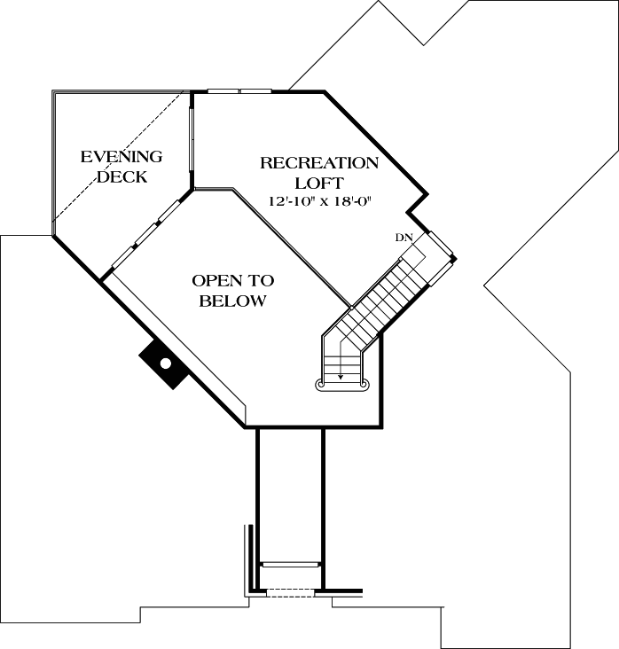Upper/Second Floor Plan: 106-237
