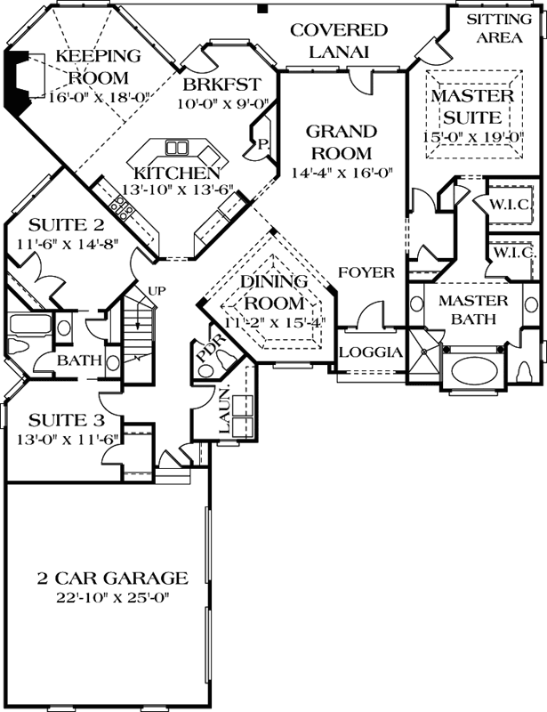 Main Floor Plan: 106-246