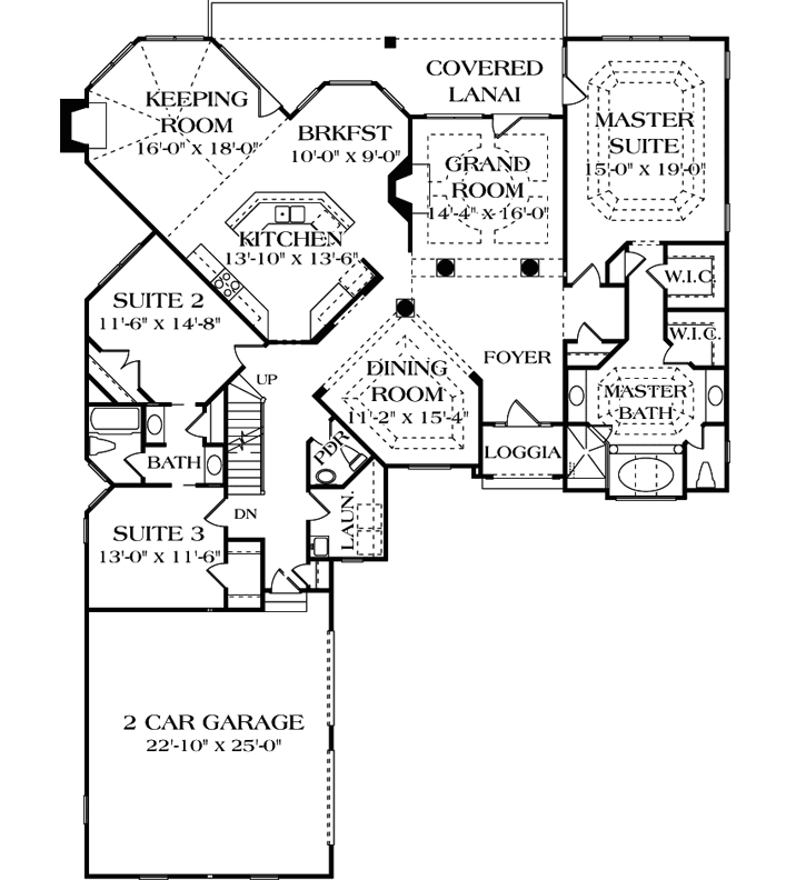 Main Floor Plan: 106-247