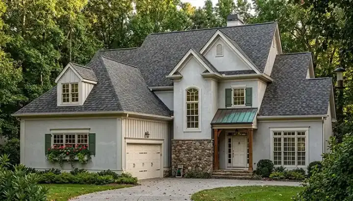 Traditional house plans 106-248 - front exterior, 2,600 sq ft, 3 bed, 2 bath house plans | Monster House Plans