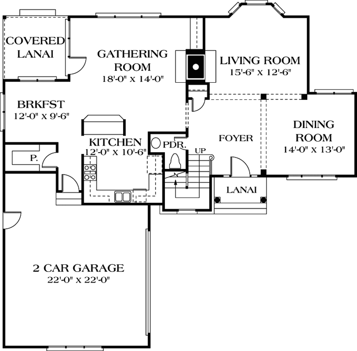Main Floor Plan: 106-248