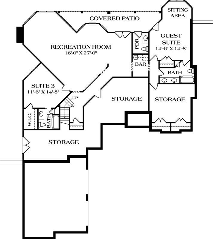 Lower Floor Plan: 106-253