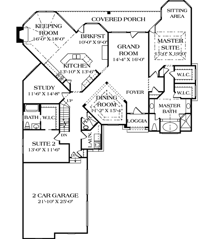 Main Floor Plan: 106-253