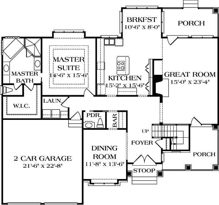 Main Floor Plan: 106-259