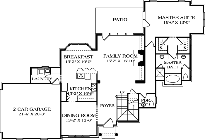 Main Floor Plan: 106-261