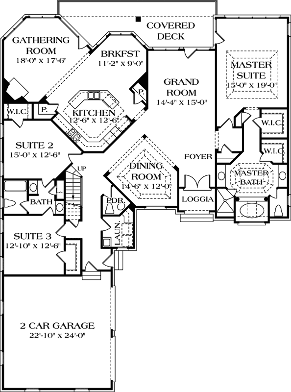 Main Floor Plan: 106-266