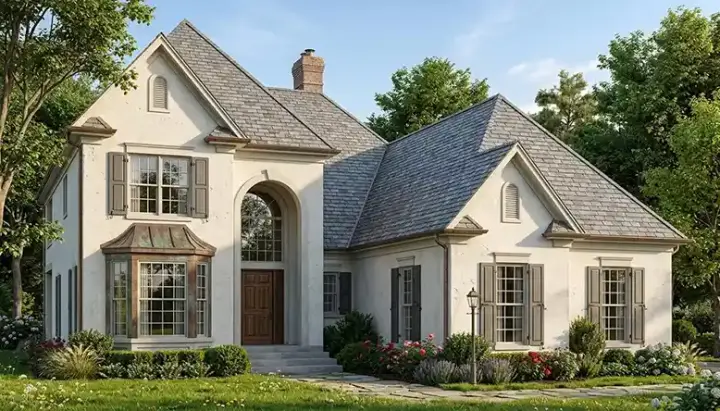 Traditional house plans 106-268 - front exterior, 2,734 sq ft, 3 bed, 2 bath house plans | Monster House Plans