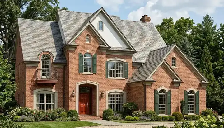 Traditional house plans 106-270 - front exterior, 2,741 sq ft, 4 bed, 2 bath house plans | Monster House Plans