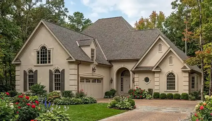 Traditional house plans 106-276 - front exterior, 2,762 sq ft, 3 bed, 2 bath house plans | Monster House Plans