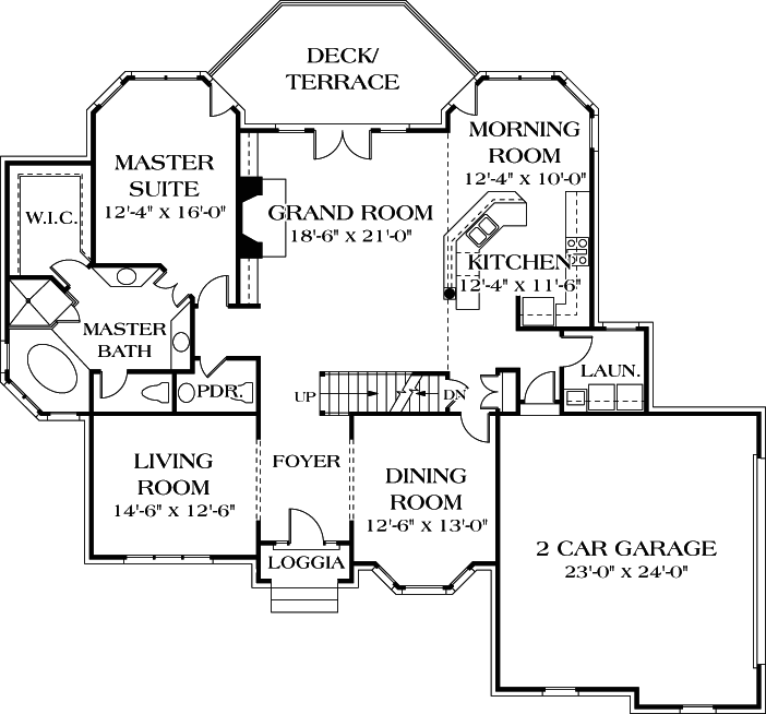 Main Floor Plan: 106-277