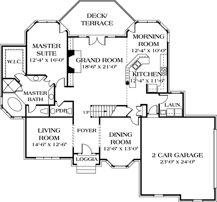 Main Floor Plan: 106-278