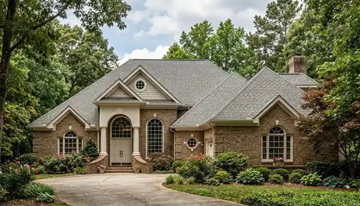 Traditional house plans 106-282 - front exterior, 2,774 sq ft, 3 bed, 3 bath house plans | Monster House Plans