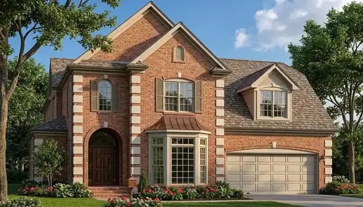 Southern house plans 106-283 - front exterior, 2,865 sq ft, 3 bed, 2 bath house plans | Monster House Plans