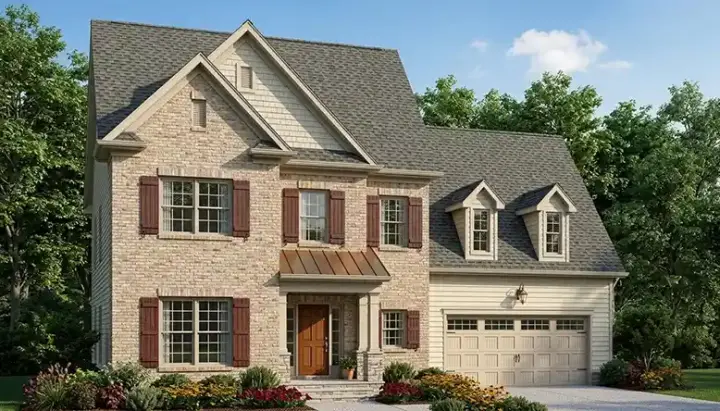Southern Colonial house plans 106-288 - front exterior, 4,426 sq ft, 5 bed, 3 bath house plans | Monster House Plans