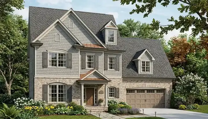 Southern house plans 106-290 - front exterior, 4,424 sq ft, 5 bed, 3 bath house plans | Monster House Plans
