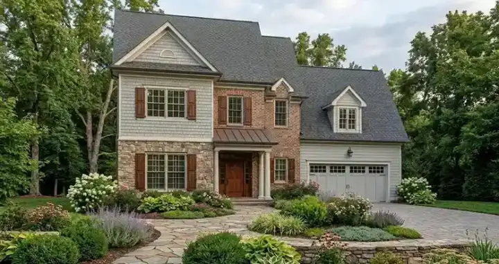 Traditional house plans 106-291 - front exterior, 2,799 sq ft, 5 bed, 3 bath house plans | Monster House Plans