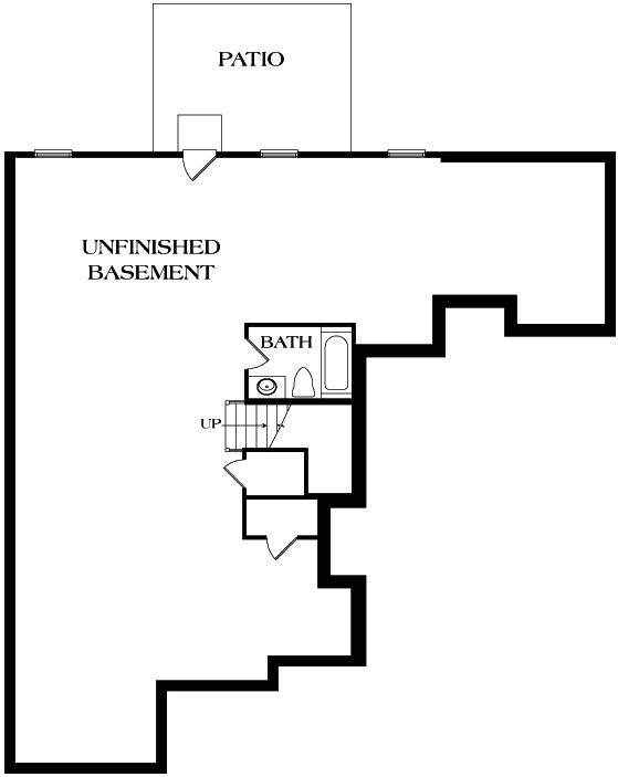 Lower Floor Plan: 106-292