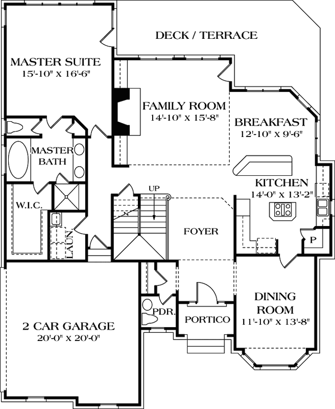 Main Floor Plan: 106-294