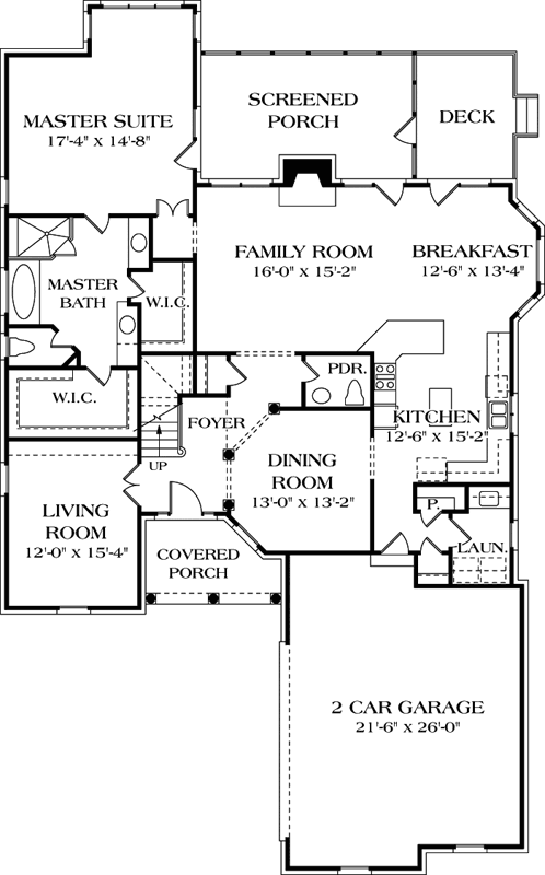 Main Floor Plan: 106-301