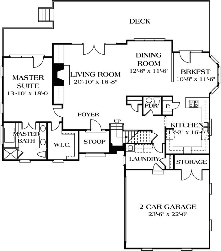 Main Floor Plan: 106-303