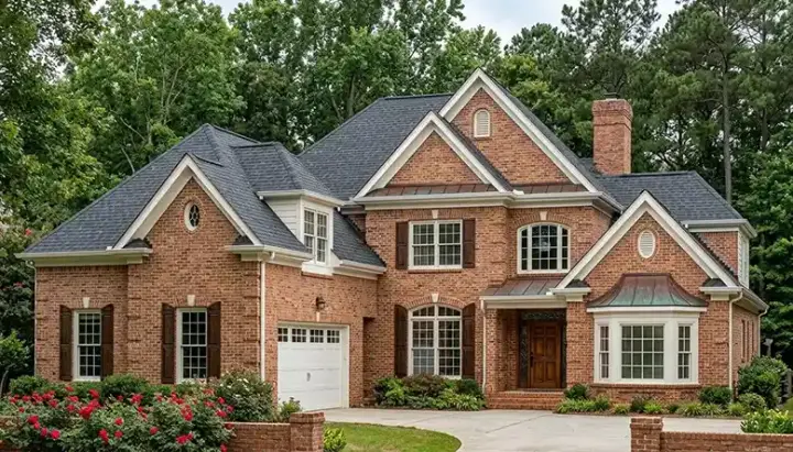 Traditional house plans 106-309 - front exterior, 3,186 sq ft, 4 bed, 3 bath house plans | Monster House Plans