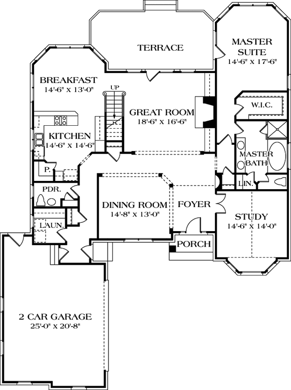 Main Floor Plan: 106-309