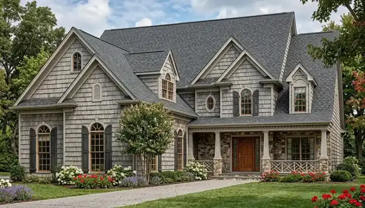 Craftsman house plans 106-319 - front exterior, 2,956 sq ft, 4 bed, 3 bath house plans | Monster House Plans