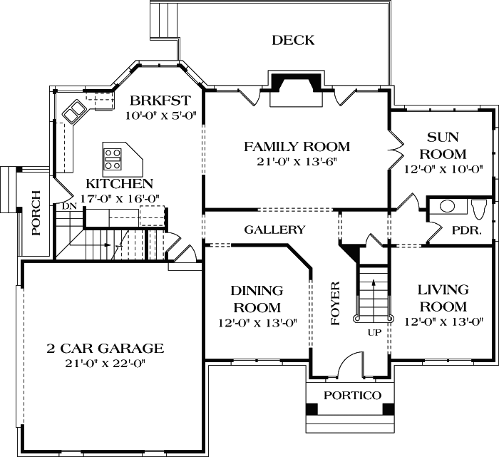 Main Floor Plan: 106-321