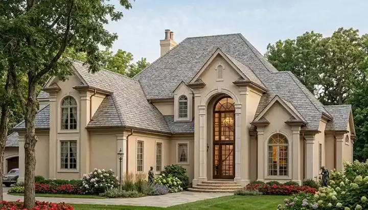 Traditional house plans 106-322 - front exterior, 2,967 sq ft, 3 bed, 2 bath house plans | Monster House Plans